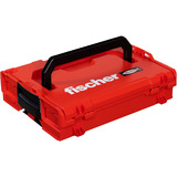 fischer L-BOXX FLB 102, vacío, Caja de herramientas rojo/Negro