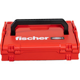 fischer L-BOXX FLB 102, vacío, Caja de herramientas rojo/Negro