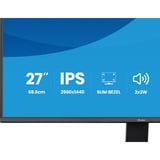 iiyama X2791QS-B1, Monitor LED negro (mate)