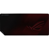 ASUS ROG Strix Scabbard II Alfombrilla de ratón para juegos Negro, Rojo, Almohadilla de ratón para juegos negro/Rojo oscuro, Negro, Rojo, Imagen, Tela, Caucho, Base antiderrapante, Alfombrilla de ratón para juegos