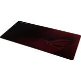 ASUS ROG Strix Scabbard II Alfombrilla de ratón para juegos Negro, Rojo, Almohadilla de ratón para juegos negro/Rojo oscuro, Negro, Rojo, Imagen, Tela, Caucho, Base antiderrapante, Alfombrilla de ratón para juegos