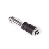 Alphacool ES Schnellverschluss BLH1A PushIn Set AG-AG, Conexión negro (mate)/Cromado