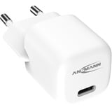 Ansmann Home Charger HC120PD-mini, 20 Watt, Cargador blanco