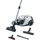 Bosch Serie 6 BGC41XALL aspiradora 2,4 L Secar 700 W Sin bolsa, Aspiradora de suelo blanco, 700 W, Secar, Sin bolsa, 2,4 L, 68 dB, Blanco