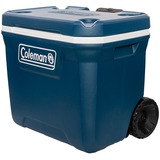 Coleman 50QT Xtreme Wheeled, Nevera azul/blanco