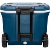 Coleman 50QT Xtreme Wheeled, Nevera azul/blanco