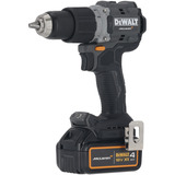 DEWALT Taladro atornillador percutor inalámbrico DCD85MM2T, 18 voltios, diseño McLaren, Taladro/destornillador gris/Negro