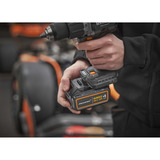 DEWALT Taladro atornillador percutor inalámbrico DCD85MM2T, 18 voltios, diseño McLaren, Taladro/destornillador gris/Negro
