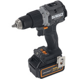 DEWALT Taladro atornillador percutor inalámbrico DCD85MM2T, 18 voltios, diseño McLaren, Taladro/destornillador gris/Negro