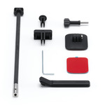 DJI Osmo 360 kit de montaje para casco en tercera persona, Soporte negro
