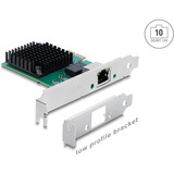 DeLOCK Tarjeta PCI Express x1 a 1xRJ45 10 Gigabit LAN RTL8127, Adaptador de red 