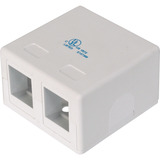 Digitus Caja de punto de consolidación para 2 módulos Keystone, Caja/Carcasa blanco