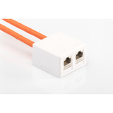 Digitus Caja de punto de consolidación para 2 módulos Keystone, Caja/Carcasa blanco