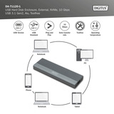 Digitus DA-71120-1 USB M.2 SSD, Caja de unidades aluminio