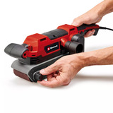 EINHELL Lijadora de banda TE-BS 850 E rojo/Negro