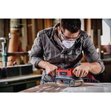 EINHELL Lijadora de banda TE-BS 850 E rojo/Negro