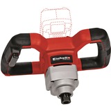 EINHELL Mezclador de pintura/mezcla Power X-Change TE-MX 18 Li - Solo, 18 Voltios, Agitador rojo/Negro