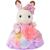 EPOCH Sylvanian Families - Set de figuras Princesas de las flores, Juegos de construcción 