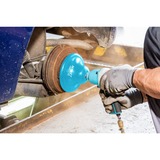 Hazet Lijadora de cubo de rueda (cuerpo base + 1 disco abrasivo), Ø 160 mm, Rueda de esmeril azul
