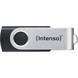 Intenso Office Line 256 GB, Lápiz USB plateado/Negro
