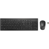 Kensington Kit de teclado y ratón recargable KM270 EQ – Inalámbrico, Juego de escritorio negro, Inalámbrico, RF Wireless + Bluetooth, Interruptor de membrana, QWERTZ, Negro, Ratón incluido