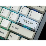 Keychron AT-9, Cubierta de teclado blanco/Naranja