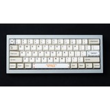 Keychron Tecla artesanal Enter de aleación de aluminio, Cubierta de teclado blanco/Naranja