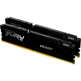Kingston FURY FURY DIMM 64 GB DDR5-6000 (2x 32 GB) Dual-Kit, Memoria RAM negro