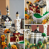 LEGO Architecture Castillo de Neuschwanstein, Juegos de construcción Juego de construcción, 18 año(s), Plástico, 3455 pieza(s), 3,57 kg
