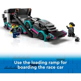 LEGO Coche de Carreras y Camión de Transporte, Juegos de construcción Juego de construcción, 6 año(s), Plástico, 328 pieza(s), 519 g