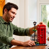 LEGO Ideas Cabina Telefónica Roja de Londres, Juegos de construcción Juego de construcción, 18 año(s), Plástico, 1460 pieza(s), 1,54 kg