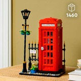 LEGO Ideas Cabina Telefónica Roja de Londres, Juegos de construcción Juego de construcción, 18 año(s), Plástico, 1460 pieza(s), 1,54 kg