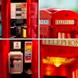 LEGO Ideas Cabina Telefónica Roja de Londres, Juegos de construcción Juego de construcción, 18 año(s), Plástico, 1460 pieza(s), 1,54 kg