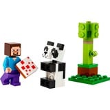 LEGO Minecraft Steve y Panda Bebé, Juegos de construcción Juego de construcción, 6 año(s), Plástico, 35 pieza(s), 26 g