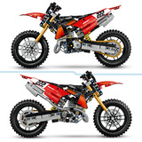 LEGO Technic Ducati Desmo450 MX Factory Motocicleta, Juegos de construcción 