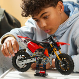LEGO Technic Ducati Desmo450 MX Factory Motocicleta, Juegos de construcción 