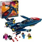 LEGO X-Jet de los X-Men, Juegos de construcción Juego de construcción, 8 año(s), Plástico, 359 pieza(s), 600 g