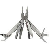 Leatherman Surge Para trabajo pesado 21tools Acero inoxidable alicate multiherramienta, Herramienta multi acero fino, Acero inoxidable, Acero inoxidable, 11,5 cm, 335 g, 7,87 cm