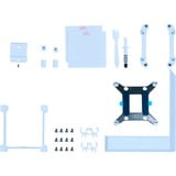 Lian Li HydroShift LCD 360S, Refrigeración por agua blanco