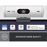 Logitech Brio 500, Webcam blanco/Negro