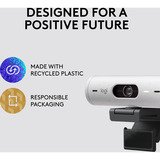 Logitech Brio 500, Webcam blanco/Negro