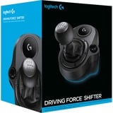 Logitech Driving Force Shifter Negro USB Especial Analógico/Digital PC, PlayStation 4, Xbox One, Palanca de cambios negro, Especial, PC, PlayStation 4, Xbox One, Analógico/Digital, Alámbrico, USB, Negro