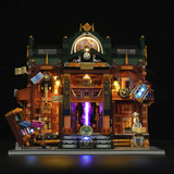 Lumibricks Biblioteca Steampunk Time Rift, Juegos de construcción 