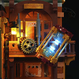Lumibricks Biblioteca Steampunk Time Rift, Juegos de construcción 