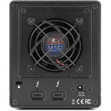 OWC ThunderBay 4 mini Carcasa de disco duro/SSD Negro 2.5", Caja de unidades negro, Carcasa de disco duro/SSD, 2.5", SATA, 40 Gbit/s, Conexión USB, Negro