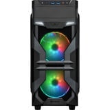 Sharkoon VG7-W RGB Reacondicionado, Cajas de torre negro