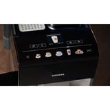 Siemens EQ.500 TQ517D03 cafetera eléctrica Totalmente automática Máquina espresso 1,9 L, Superautomática acero fino/Negro brillante, Máquina espresso, 1,9 L, Granos de café, Molinillo integrado, 1500 W, Negro, Acero inoxidable