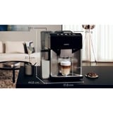 Siemens EQ.500 TQ517D03 cafetera eléctrica Totalmente automática Máquina espresso 1,9 L, Superautomática acero fino/Negro brillante, Máquina espresso, 1,9 L, Granos de café, Molinillo integrado, 1500 W, Negro, Acero inoxidable
