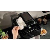 Siemens EQ.500 TQ517D03 cafetera eléctrica Totalmente automática Máquina espresso 1,9 L, Superautomática acero fino/Negro brillante, Máquina espresso, 1,9 L, Granos de café, Molinillo integrado, 1500 W, Negro, Acero inoxidable