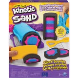 Spin Master KINETIC SAND - ARENA MÁGICA - SLICE N' SURPRISE - 383g de Arena Negra, Rosa y Azul y 7 herramientas - Kit Manualidades Niños - 6063482 - Juguetes Niños 3 Años +, Juego de arena Kinetic Sand - ARENA MÁGICA - SLICE N' SURPRISE - 383g de Arena Negra, Rosa y Azul y 7 herramientas - Kit Manualidades Niños - 6063482 - Juguetes Niños 3 Años +, Arena kinética infantil, 3 año(s), No tóxico, Multicolor